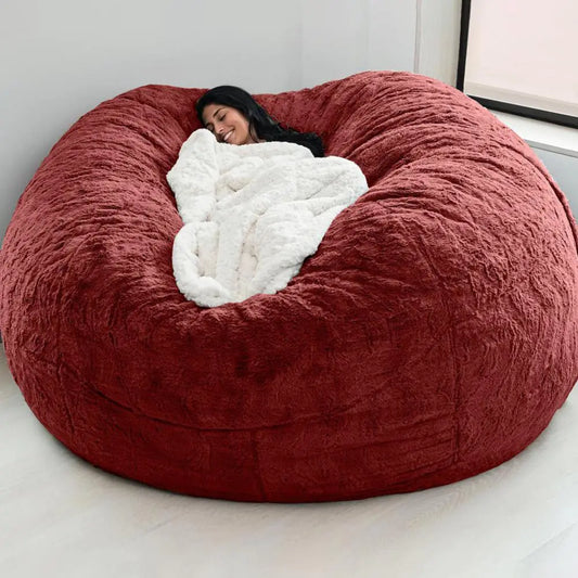 Mood Tech Giant Fluffy Fur Bean Bag