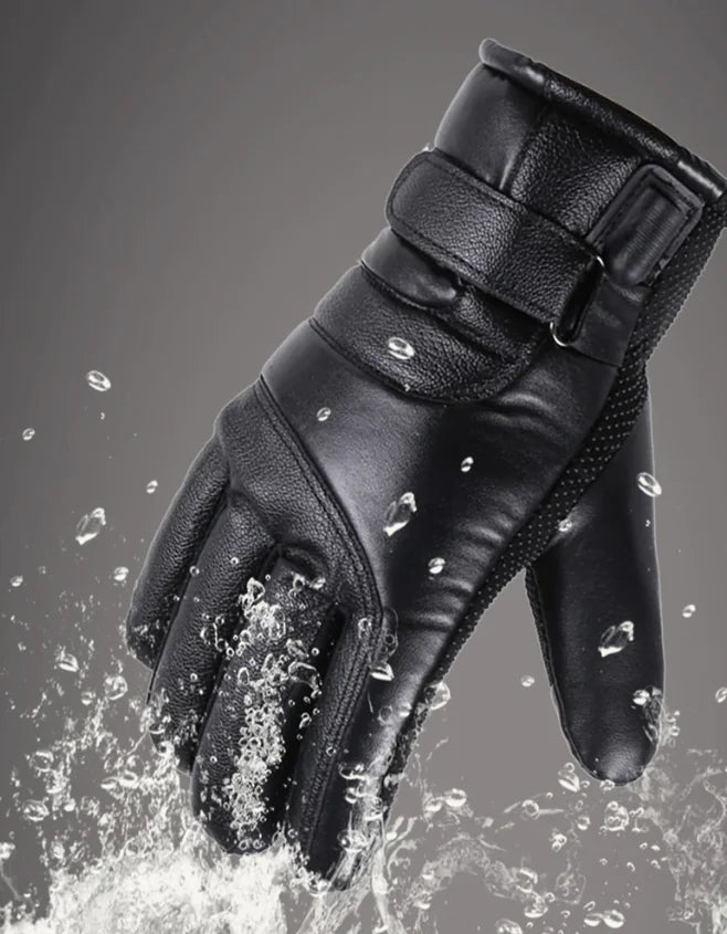 Mood Tech Electric USB Heated Gloves Winter Warming Thermal Ski Snow Hand Warm Windproof