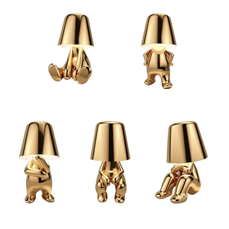 Mood Tech Little Golden Man Table Lamp