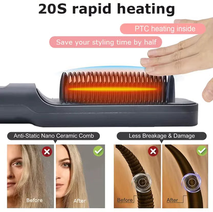 Mood Tech Multifunction Electric Hair Straightening Comb