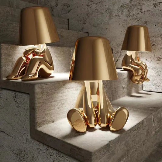 Mood Tech Little Golden Man Table Lamp