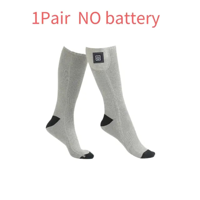 Mood Tech Rechargeable Electric Heated Socks for Women Men