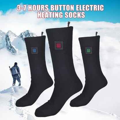 Mood Tech Rechargeable Electric Heated Socks for Women Men