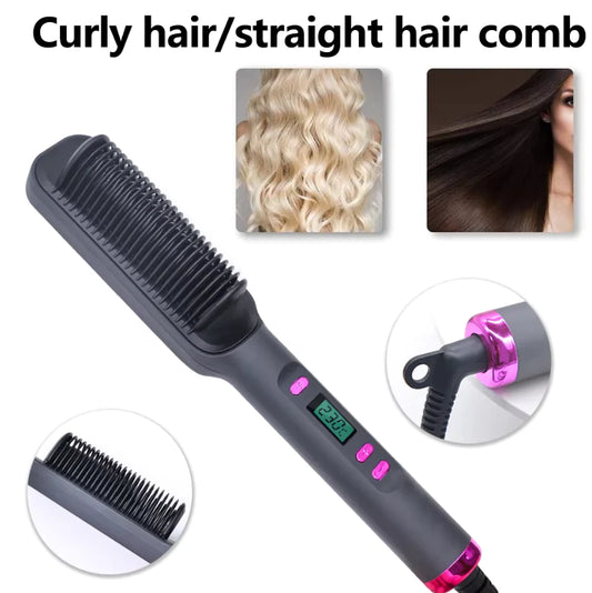 Mood Tech Multifunction Electric Hair Straightening Comb