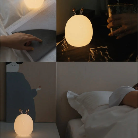 Mood Tech Dimmable LED Silicone Lamp