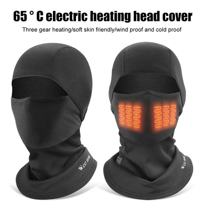 Mood Tech Heating Headgear For Ski Bicycle Motorcycle