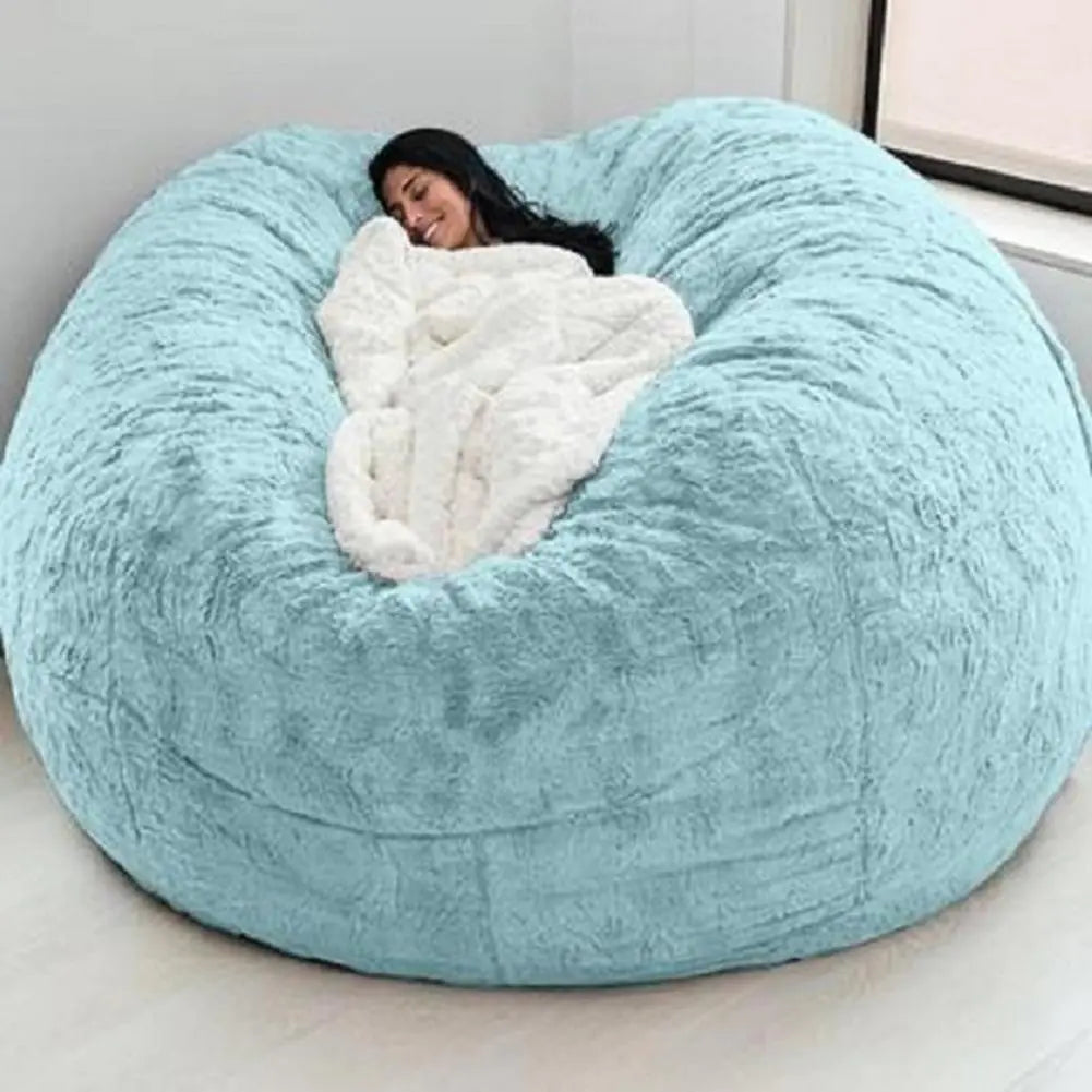 Mood Tech Giant Fluffy Fur Bean Bag